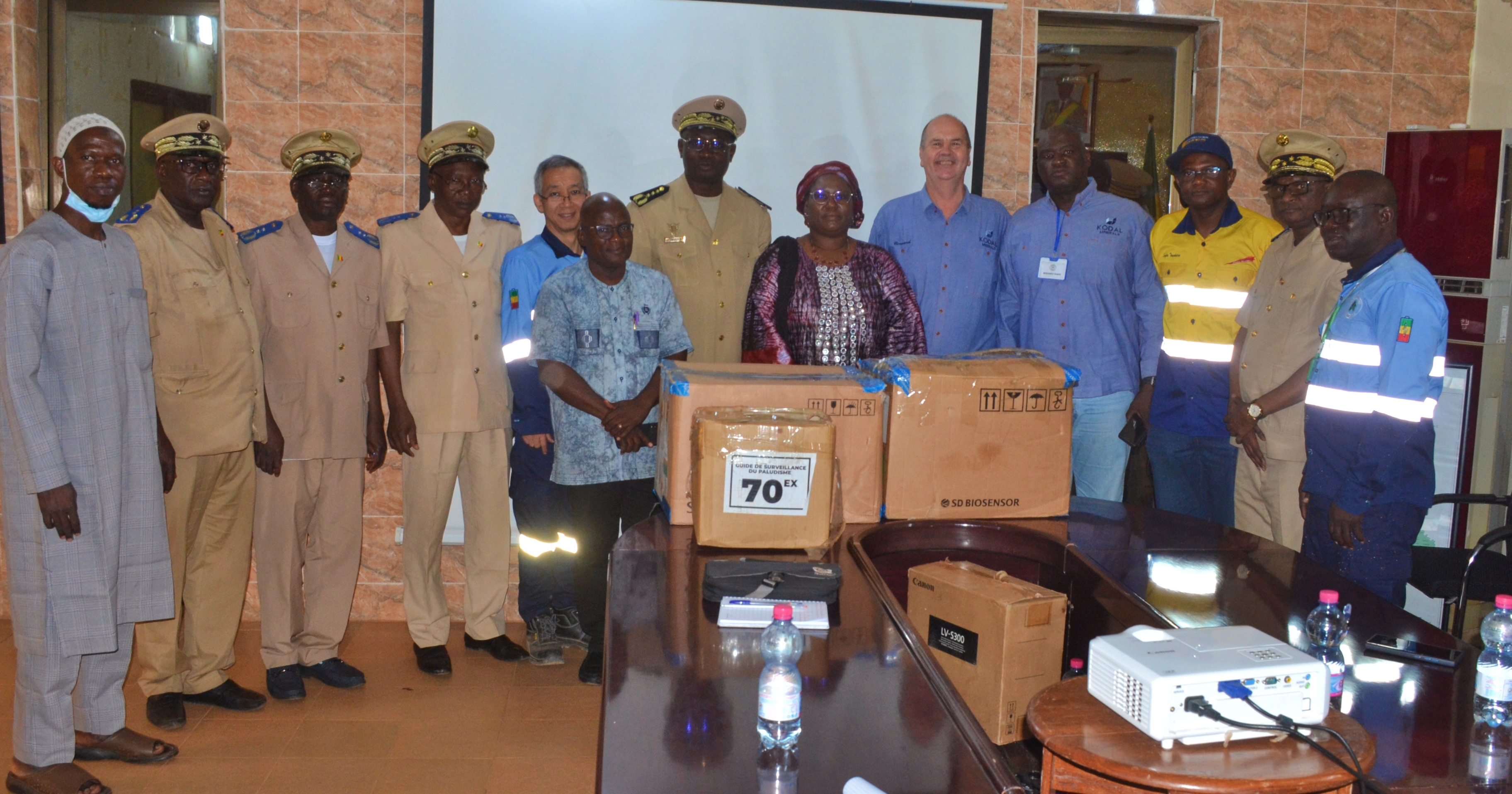 马里锂矿项目联合复星基金会向本地社区捐赠抗疟疾药物